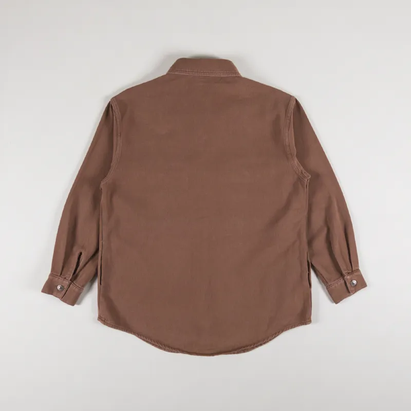 Rhythm Womens Claude Drill Shacket Toast-4