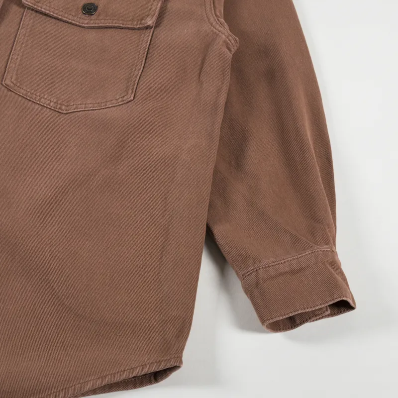 Rhythm Womens Claude Drill Shacket Toast-6