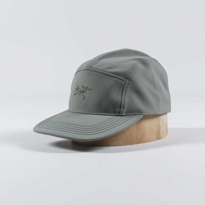 Arcteryx Mens Hat Calidum 5 Panel Adjustable Cap Forage Green