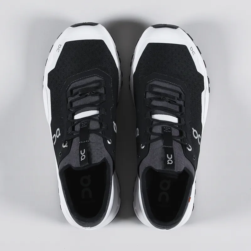 On Running Cloudultra Shoes Black White-1