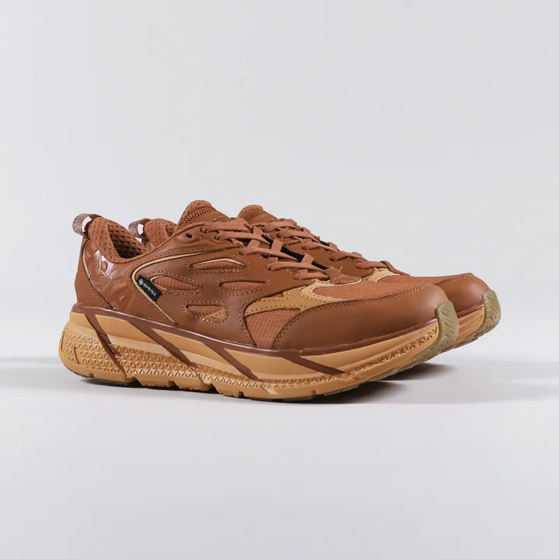 Hoka leather sales walking shoes