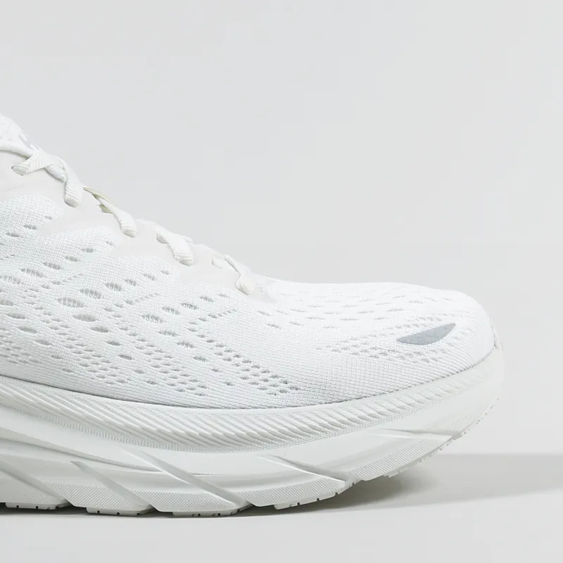 white clifton 8 womens shoes