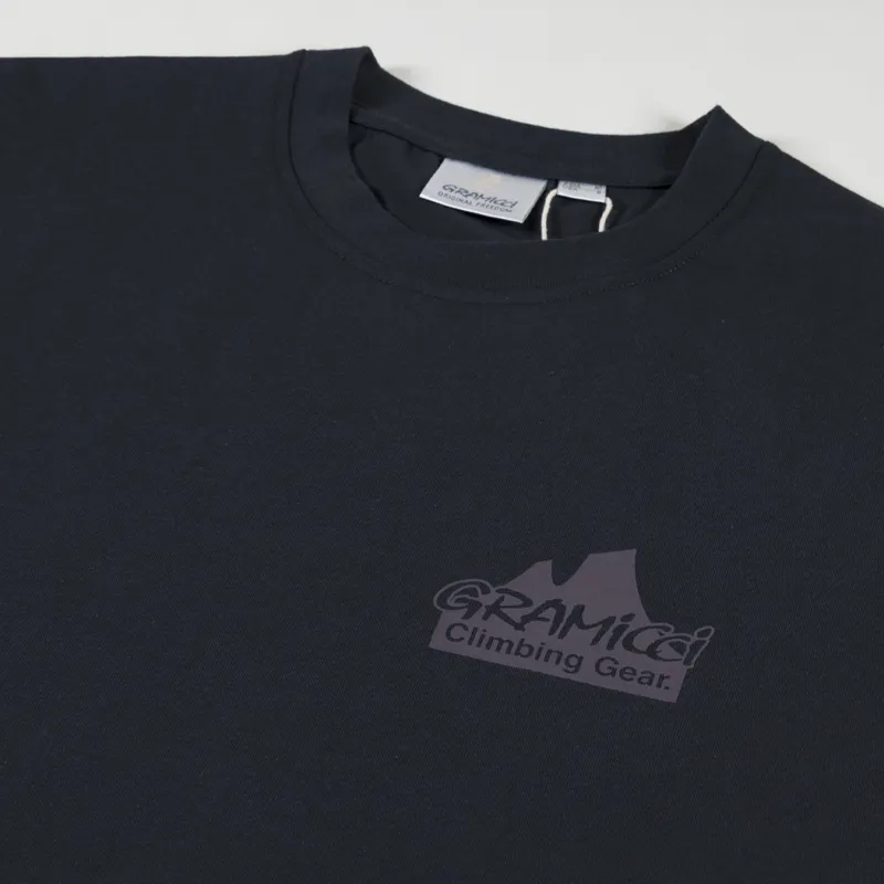Gramicci Climbing Gear T Shirt Vintage Black-4