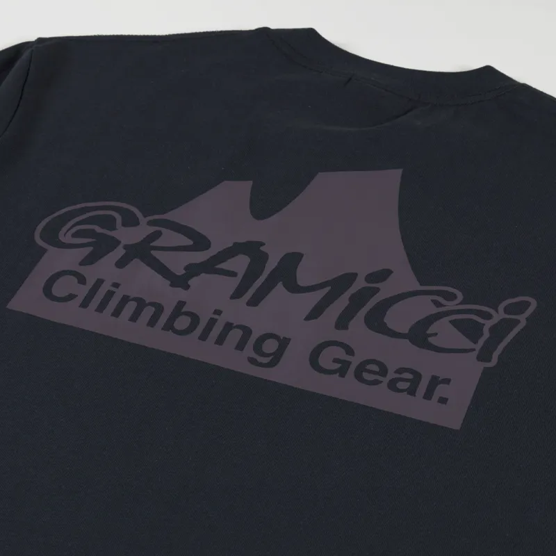 Gramicci Climbing Gear T Shirt Vintage Black-5
