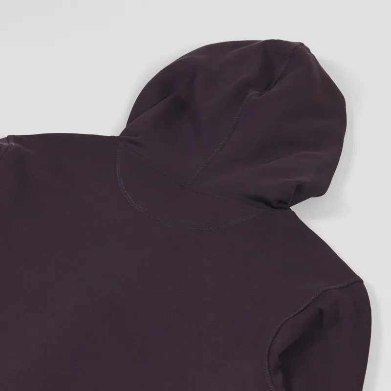 Columbia Logo Fleece Full-Zip Hoodie Dark Purple-5