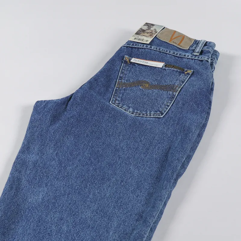 Nudie Jeans Womens Clean Eileen 90s Stone-7