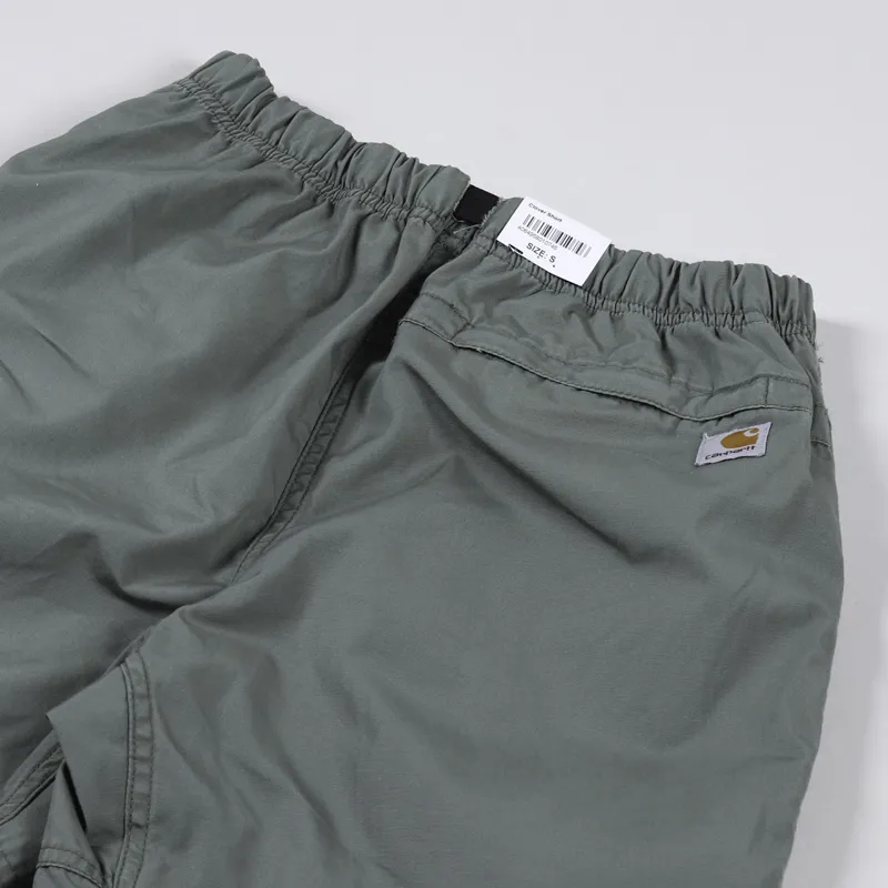 Carhartt WIP Mens Climbing Clover Shorts Dollar Green