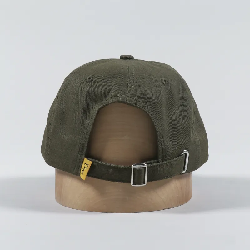 Dime 3D Logo Cap Dark Olive-3