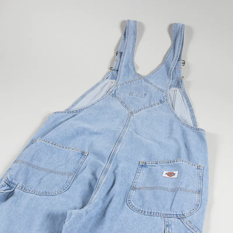 Dickies Denim Classic Bib Vintage Aged Blue-2