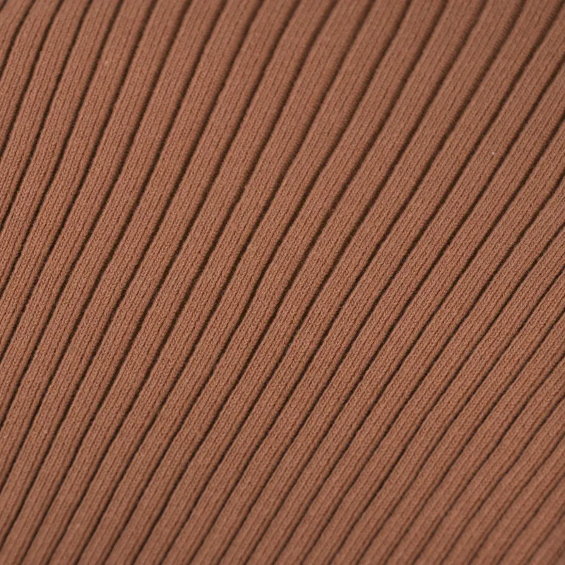 Rhythm Womens Classic Knit Long Sleeve Top Cinnamon-7