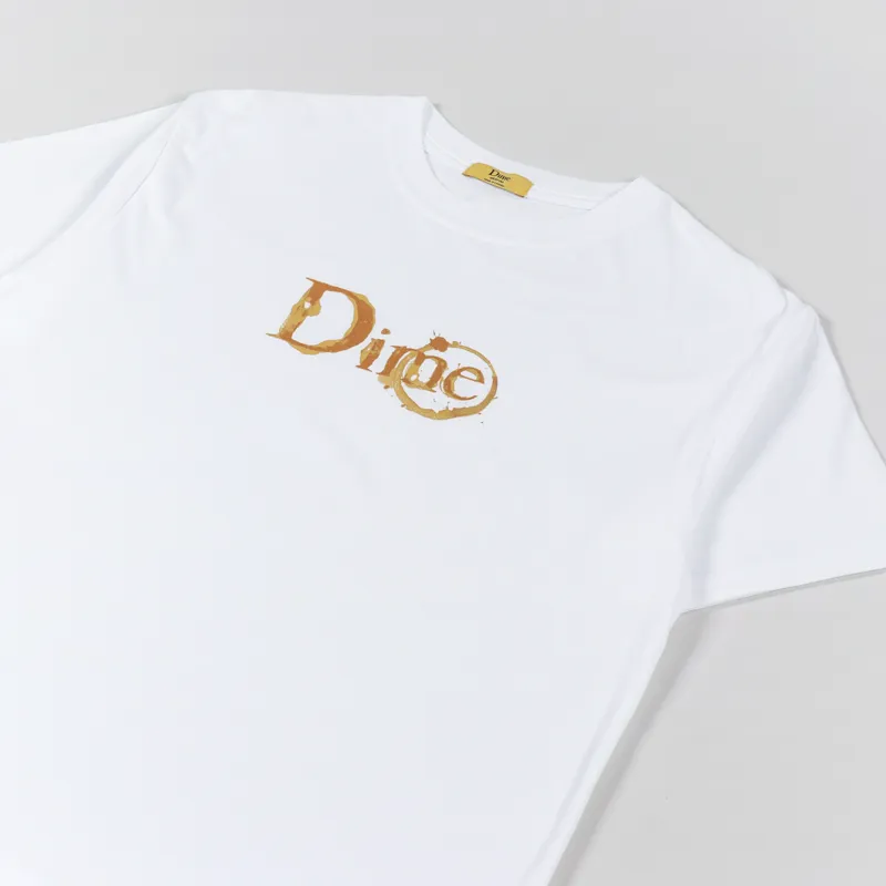 Dime Classic Mocha T Shirt White-2