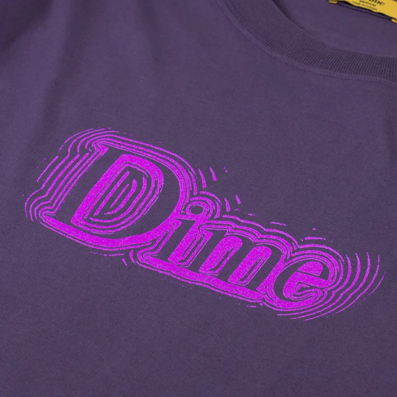 Dime Classic Noize T Shirt Dark Purple-1
