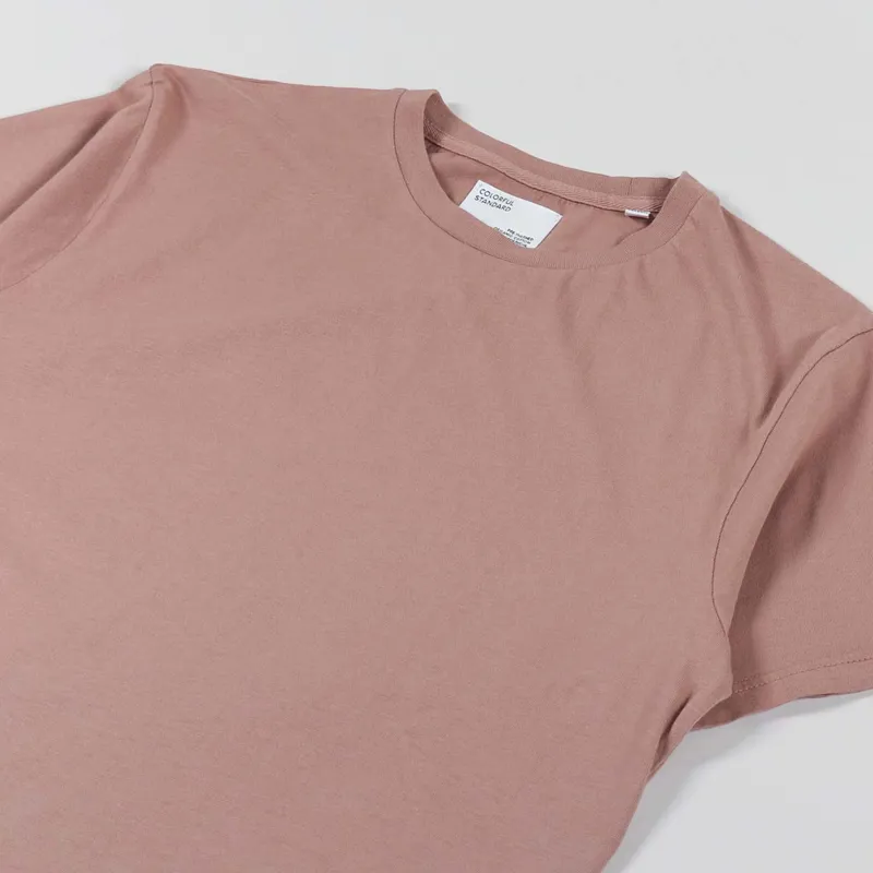 Colorful Standard Classic Organic T Shirt Rosewood Mist-1