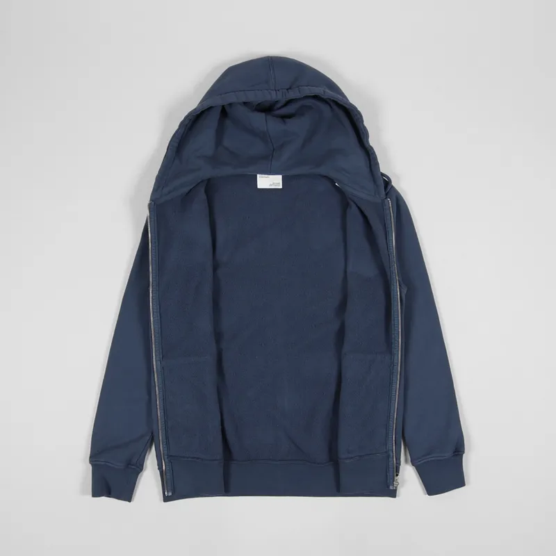 Colorful Standard Classic Organic Zip Hoodie Petrol Blue-1