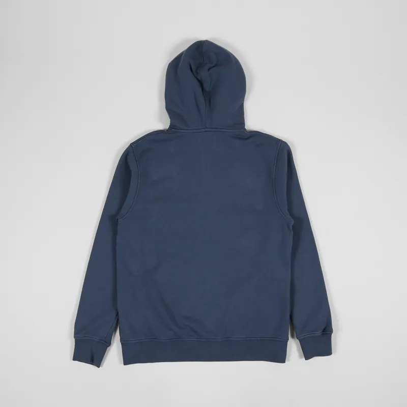 Colorful Standard Classic Organic Zip Hoodie Petrol Blue-2