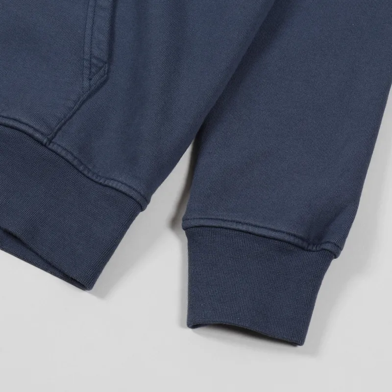 Colorful Standard Classic Organic Zip Hoodie Petrol Blue-6