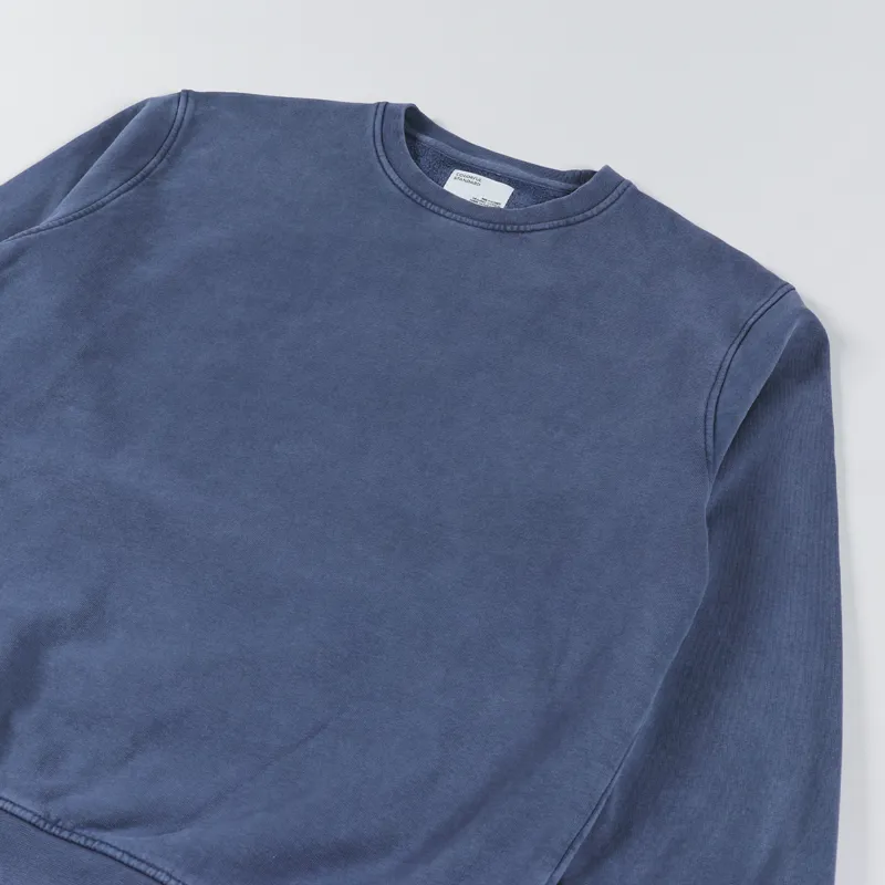 Colorful Standard Classic Organic Crew Sweat Neptune Blue-2