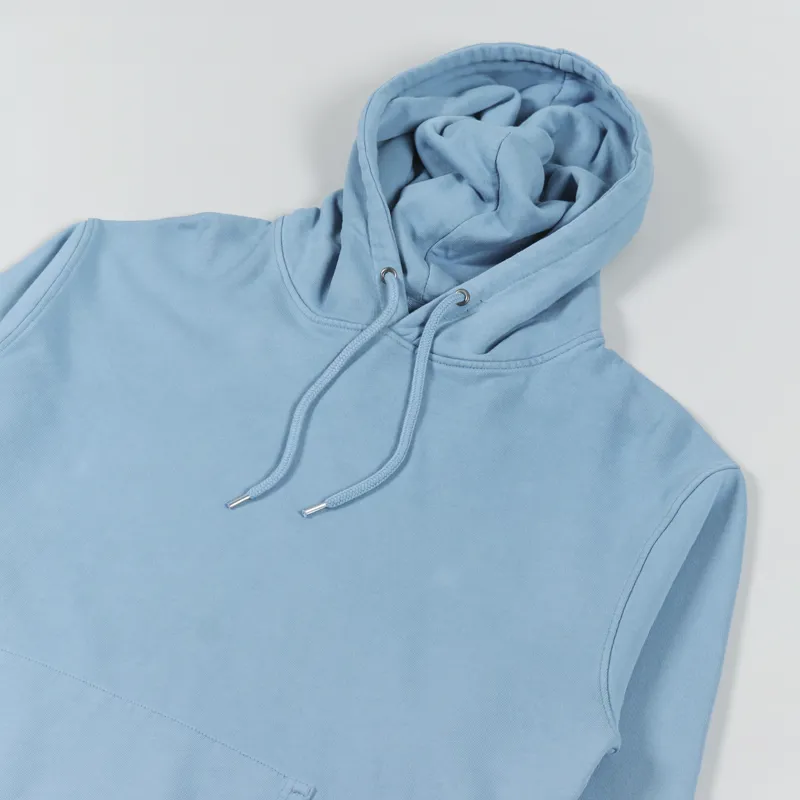 Colorful Standard Classic Organic Hoodie Seaside Blue-2