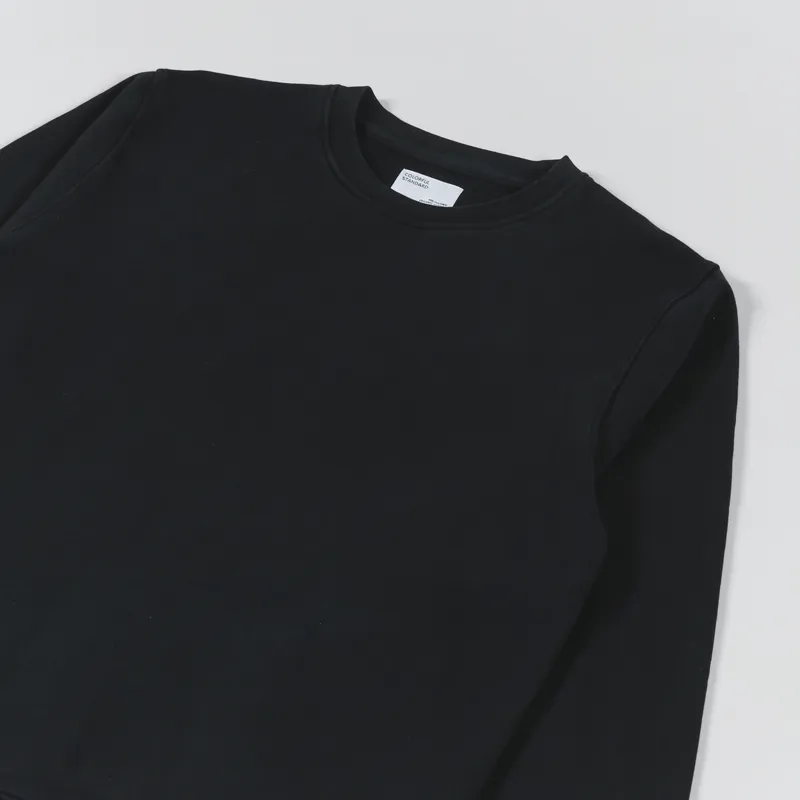 Colorful Standard Classic Organic Crew Sweat Deep Black-2