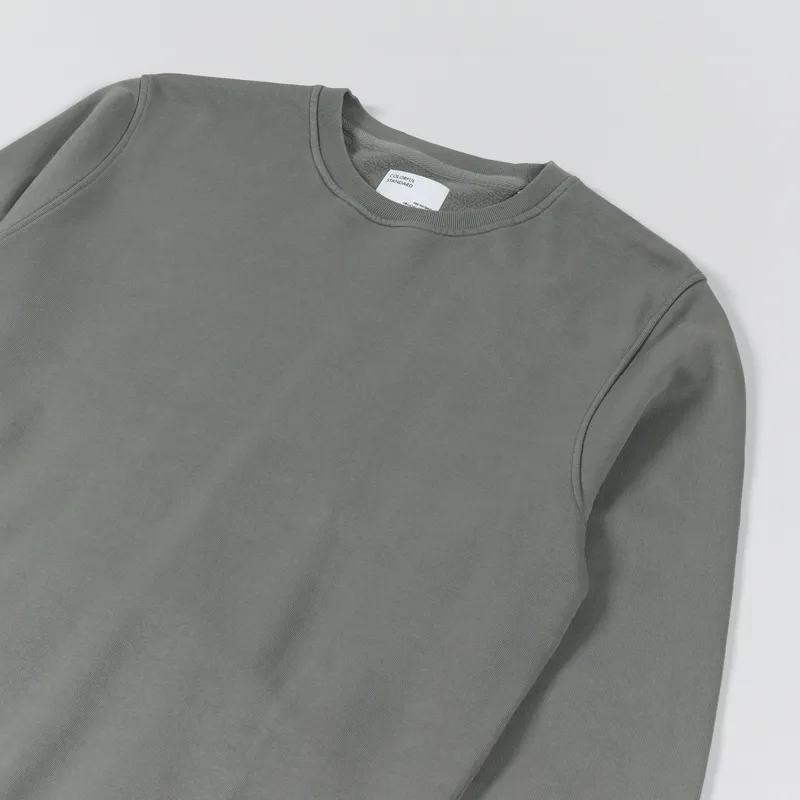 Colorful Standard Classic Organic Crew Sweat Dusty Olive-2
