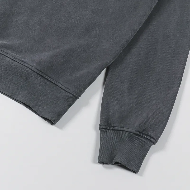 Colorful Standard Classic Organic Crew Sweat Faded Black-4