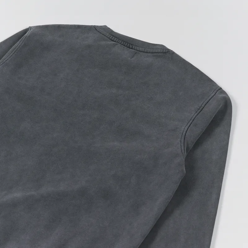 Colorful Standard Classic Organic Crew Sweat Faded Black-3