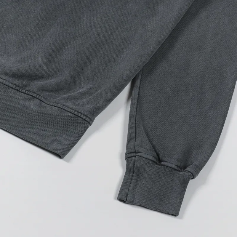 Colorful Standard Classic Organic Crew Sweat Faded Black-5