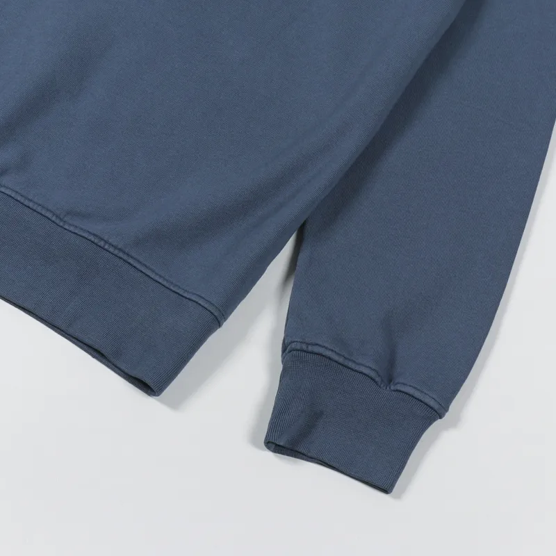 Colorful Standard Classic Organic Crew Sweat Petrol Blue-5
