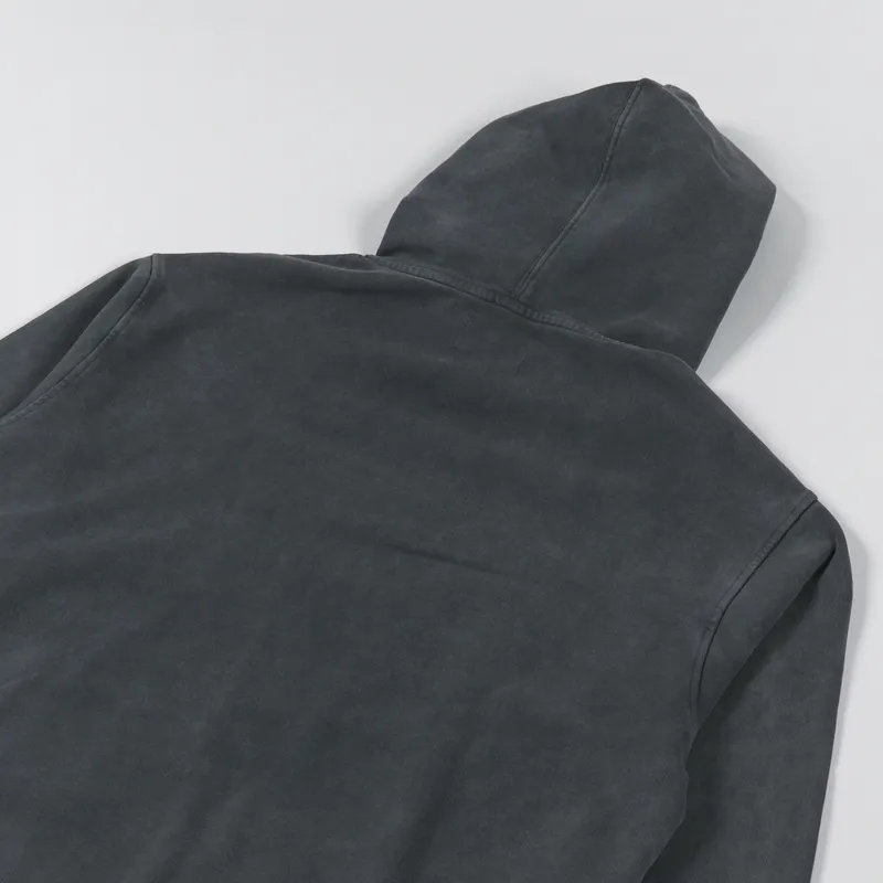 Colorful Standard Classic Organic Hoodie Faded Black-3