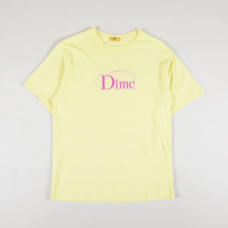 Dime Classic Ratio T Shirt Dark Neon