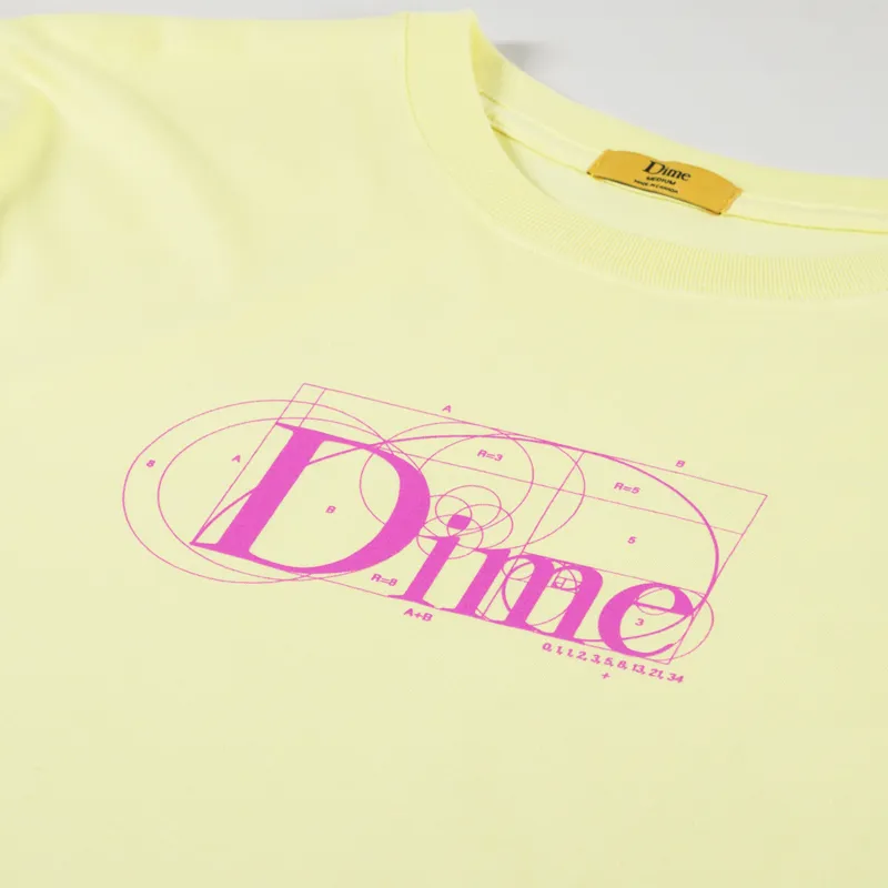Dime Classic Ratio T Shirt Dark Neon-1