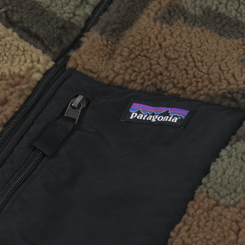 Patagonia Classic Retro-X Fleece Jacket Kansas Sky Classic Tan-6