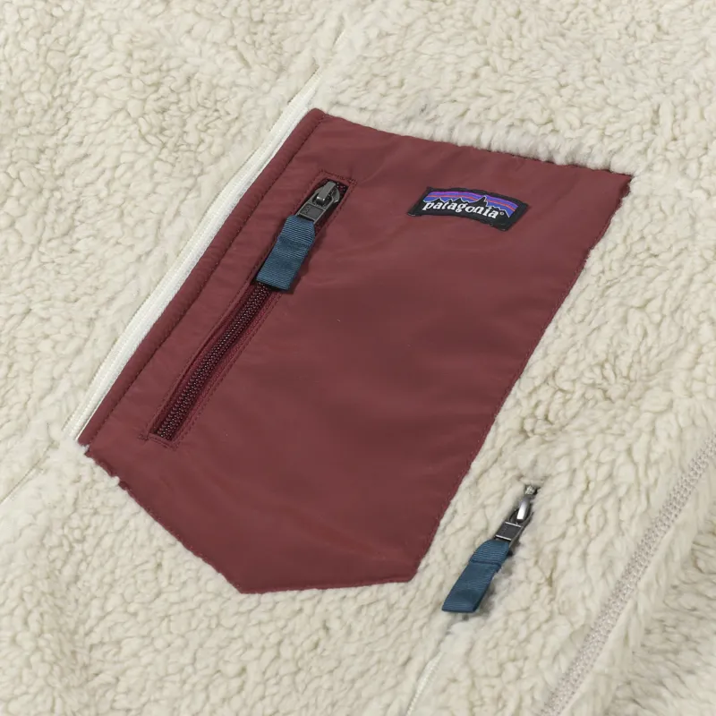 Patagonia Classic Retro-X Fleece Jacket Dark Natural Sequoia Red-4