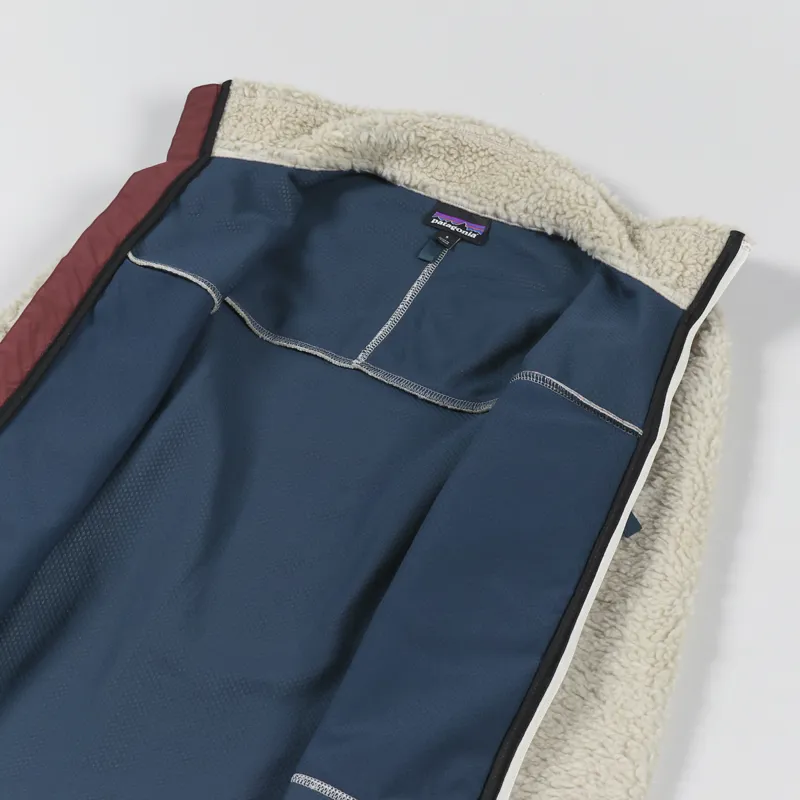 Patagonia Classic Retro-X Fleece Jacket Dark Natural Sequoia Red-6