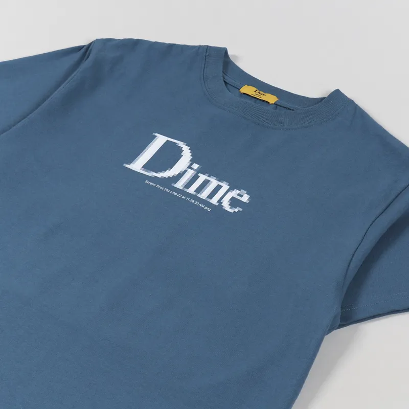 Dime Classic Screenshot T Shirt Teal-2