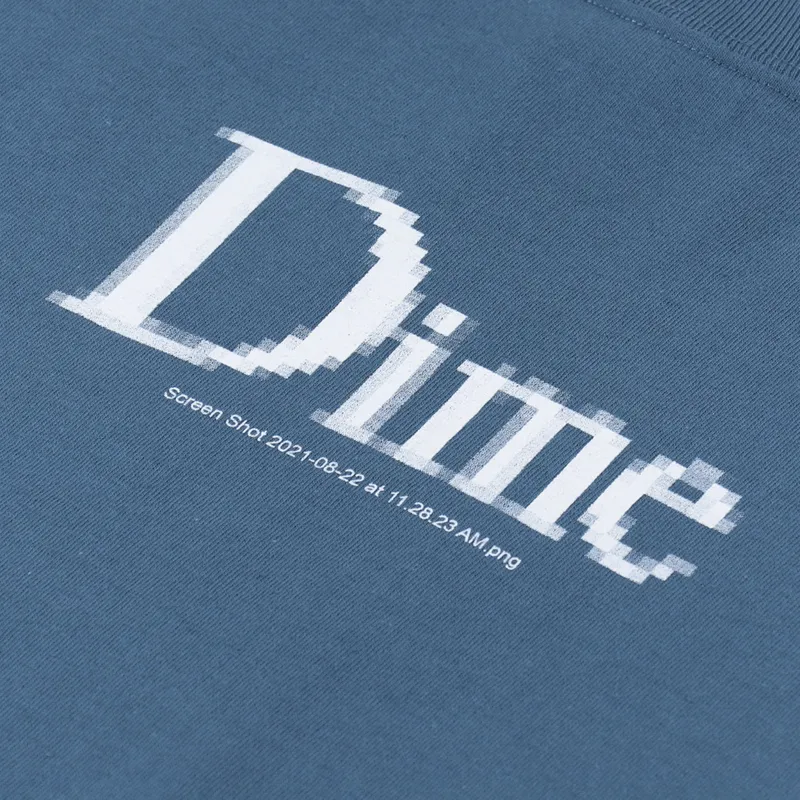 Dime Classic Screenshot T Shirt Teal-1