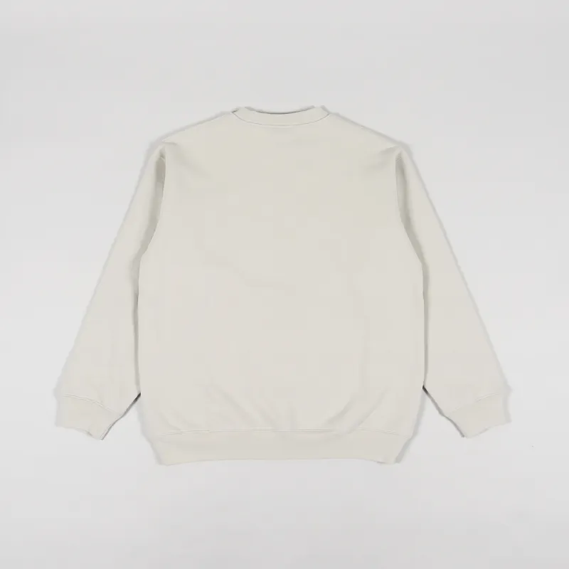 Dime Classic Small Logo Crew Neck Sweat Fog-1