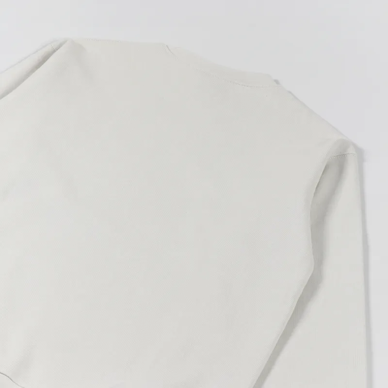 Dime Classic Small Logo Crew Neck Sweat Fog-3