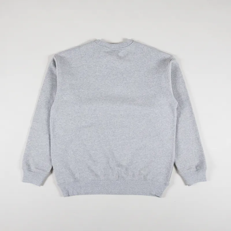 Light grey crew online neck