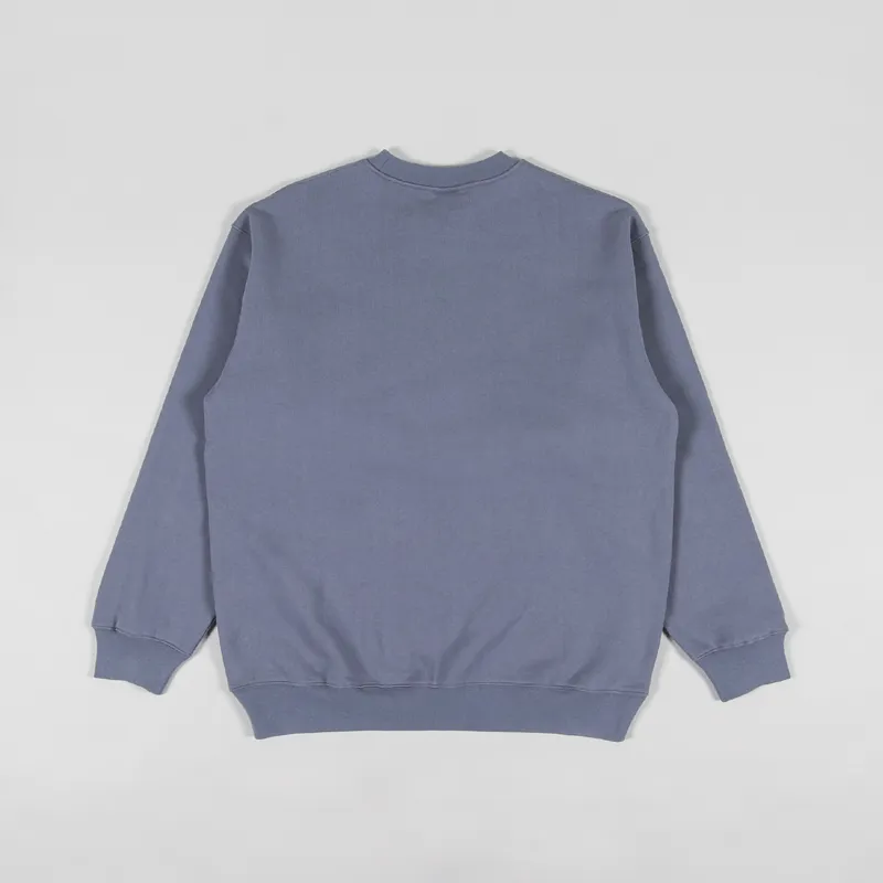 Dime Classic Small Logo Crew Neck Sweat Iron-1