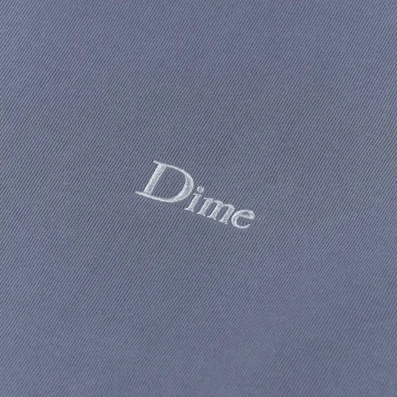 Dime Classic Small Logo Crew Neck Sweat Iron-5