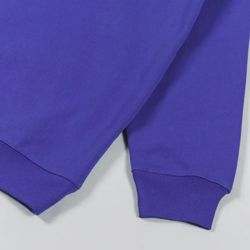 Dime Classic Small Logo Crew Neck Sweat Ultramarine-6