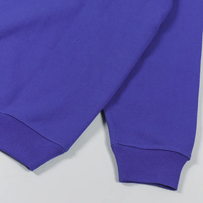 Dime Classic Small Logo Crew Neck Sweat Ultramarine-4