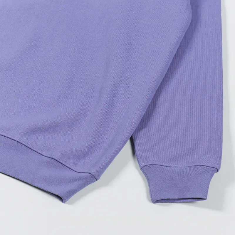 Dime Classic Small Logo Crew Neck Sweat Velvet Purple-4