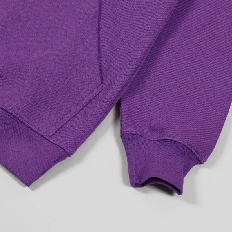 Dime Classic Small Logo Hoodie Purple-3