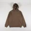 Dime Classic Small Logo Hoodie Brown