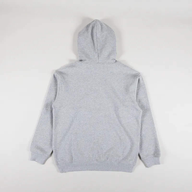 Dime Classic Small Logo Hoodie Heather Grey-1