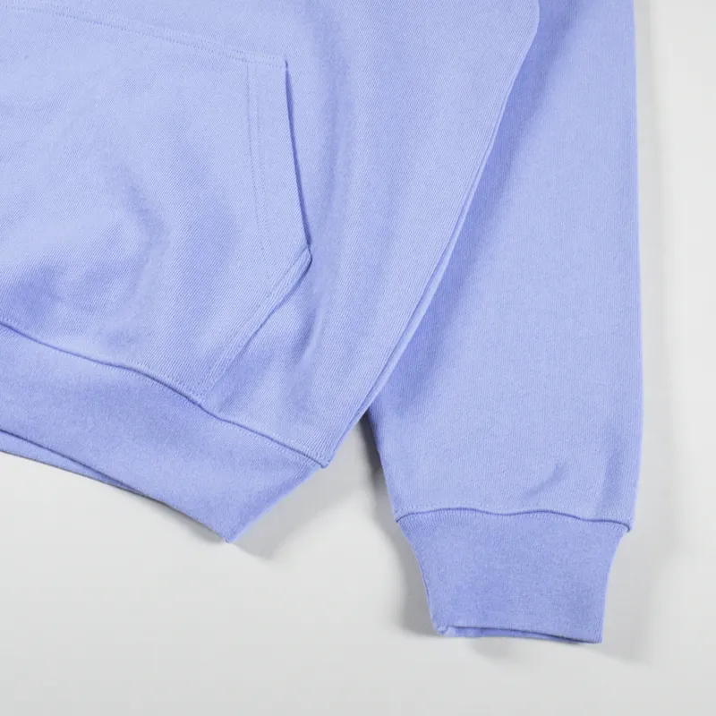 Dime Classic Small Logo Hoodie Light Indigo-3