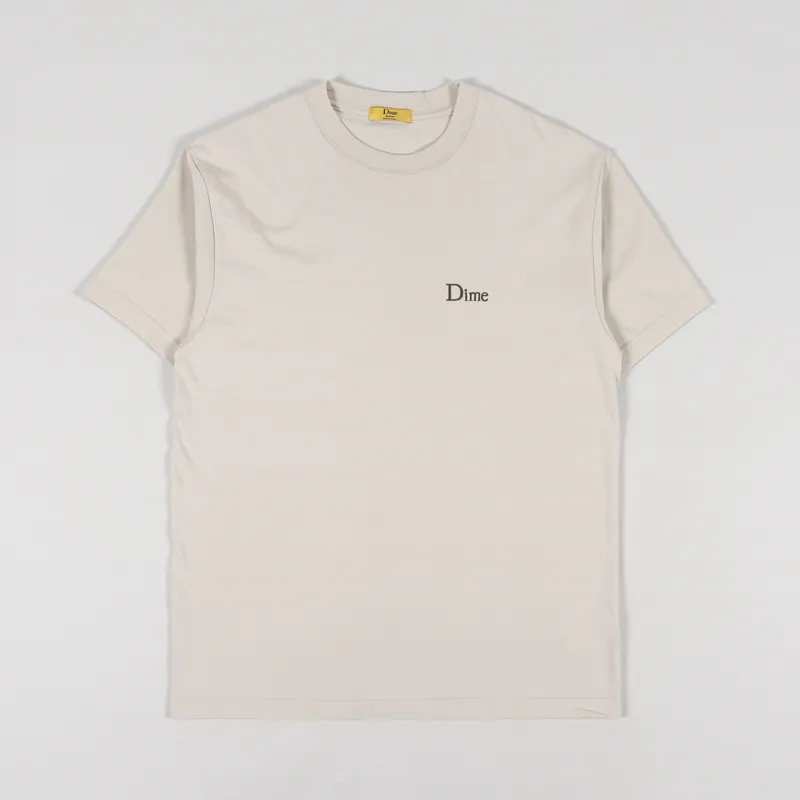 Dime Classic Small Logo T Shirt Fog