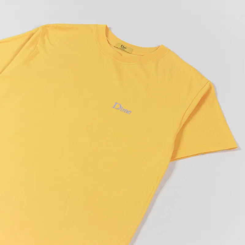 Dime Classic Small Logo T Shirt Squash-2